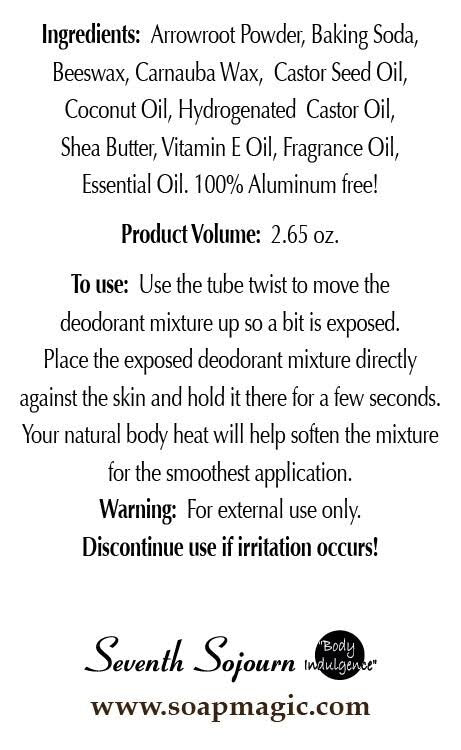 Fierce Beast Natural Deodorant
