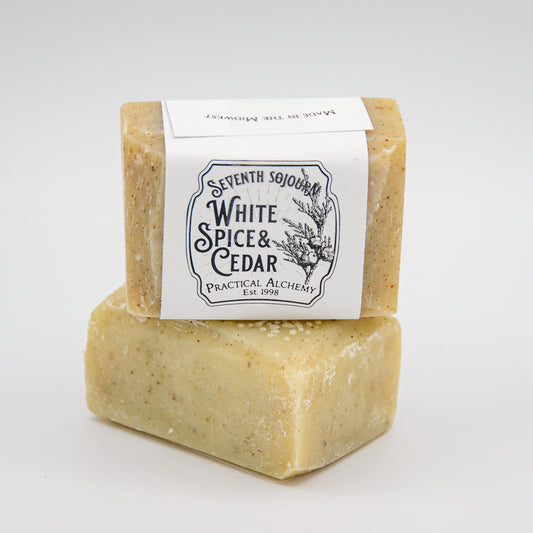 White Spice & Cedar Soap
