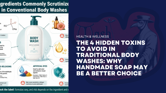 The 4 Hidden Toxins to Avoid in Traditional Body Washes: Why Handmade Soap May Be a Better Choice
