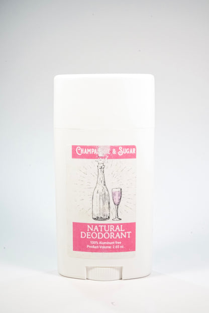 Champagne and Sugar Natural Deodorant
