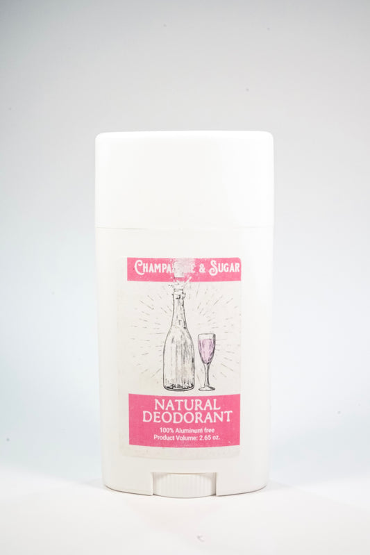 Champagne and Sugar Natural Deodorant