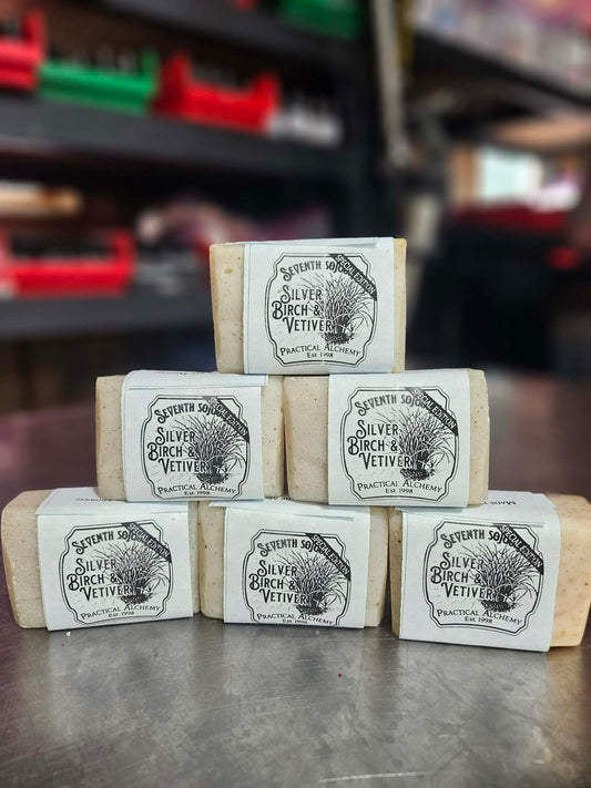 Silver Birch and Vetiver Soap