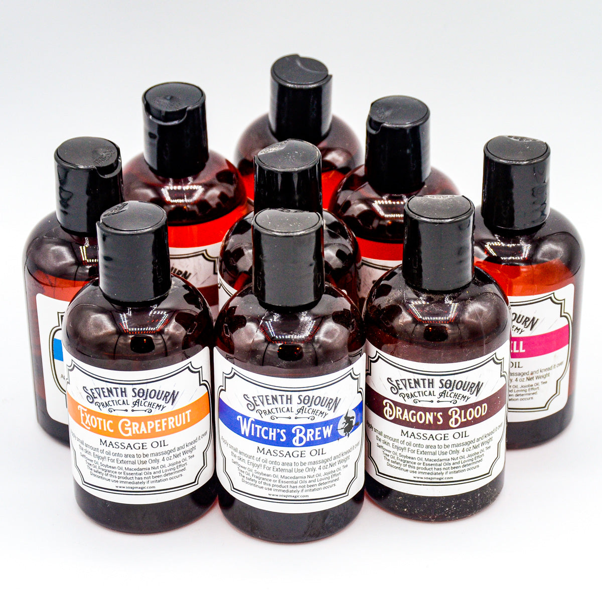 Choose Two Massage Oils