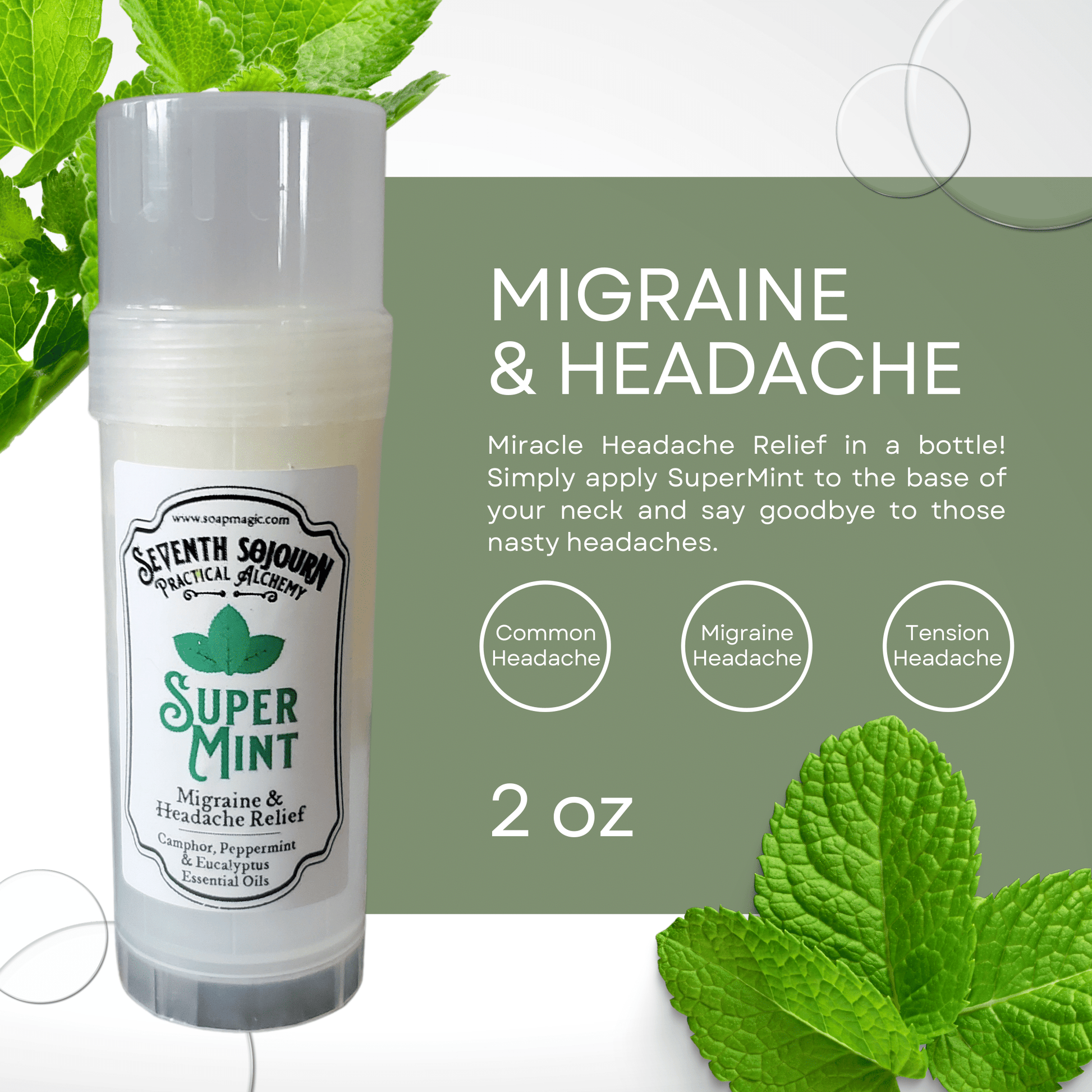 Super Mint Migraine Headache Relief