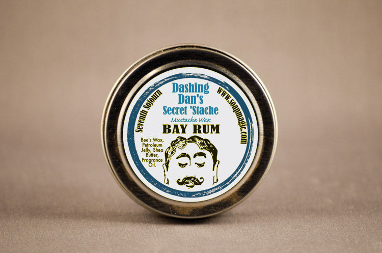 Bay Rum Mustache Wax | Seventh Sojourn – Seventh Sojourn Soaps